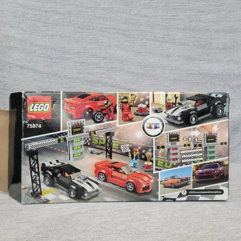 Lego Speed Champions Chevrolet Camaro Drag Race 75874